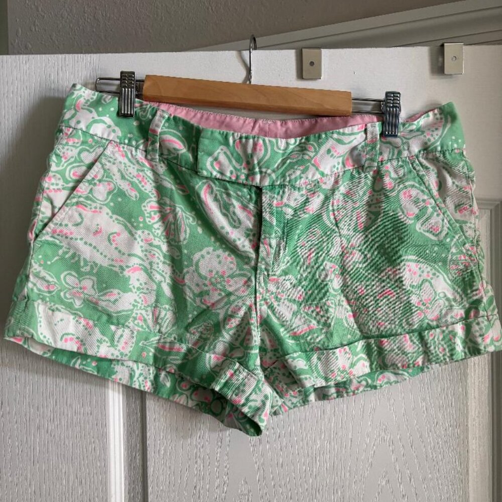 Lilly Pulitzer Pink & Green Shorts